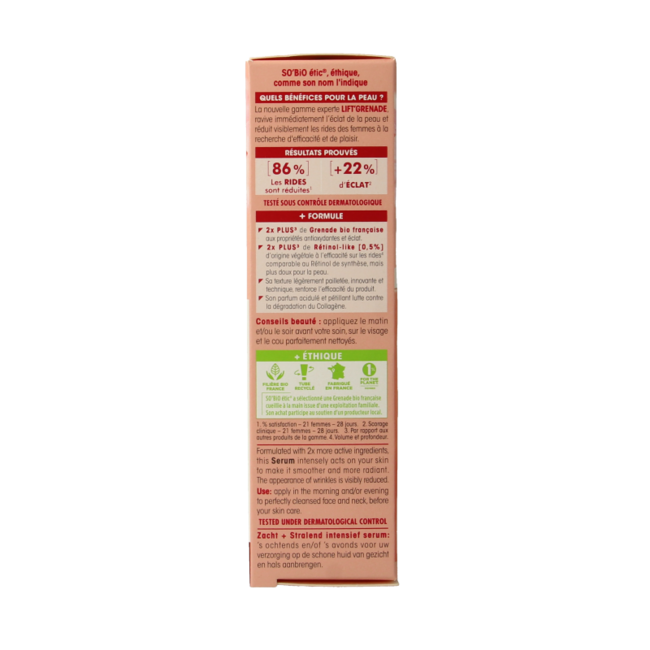 Sérum Lift Grenade de SO'BIO étic, 30 ml