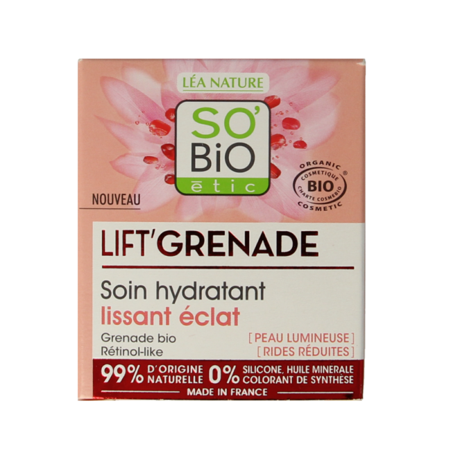 Crema de día So Bio Etic Lift Grenade 50 ml