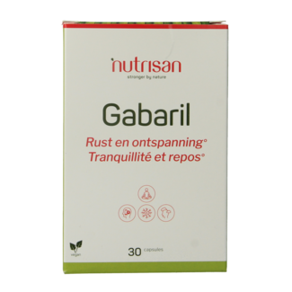 Nutrisan Nutrisan Gabaril 30 Vegetarische capsules