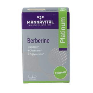 Mannavital Mannavital Berberine platinum 60 gélules végétales