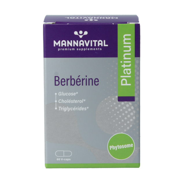 Mannavital Berberine Platinum 60 Vegetarian Capsules