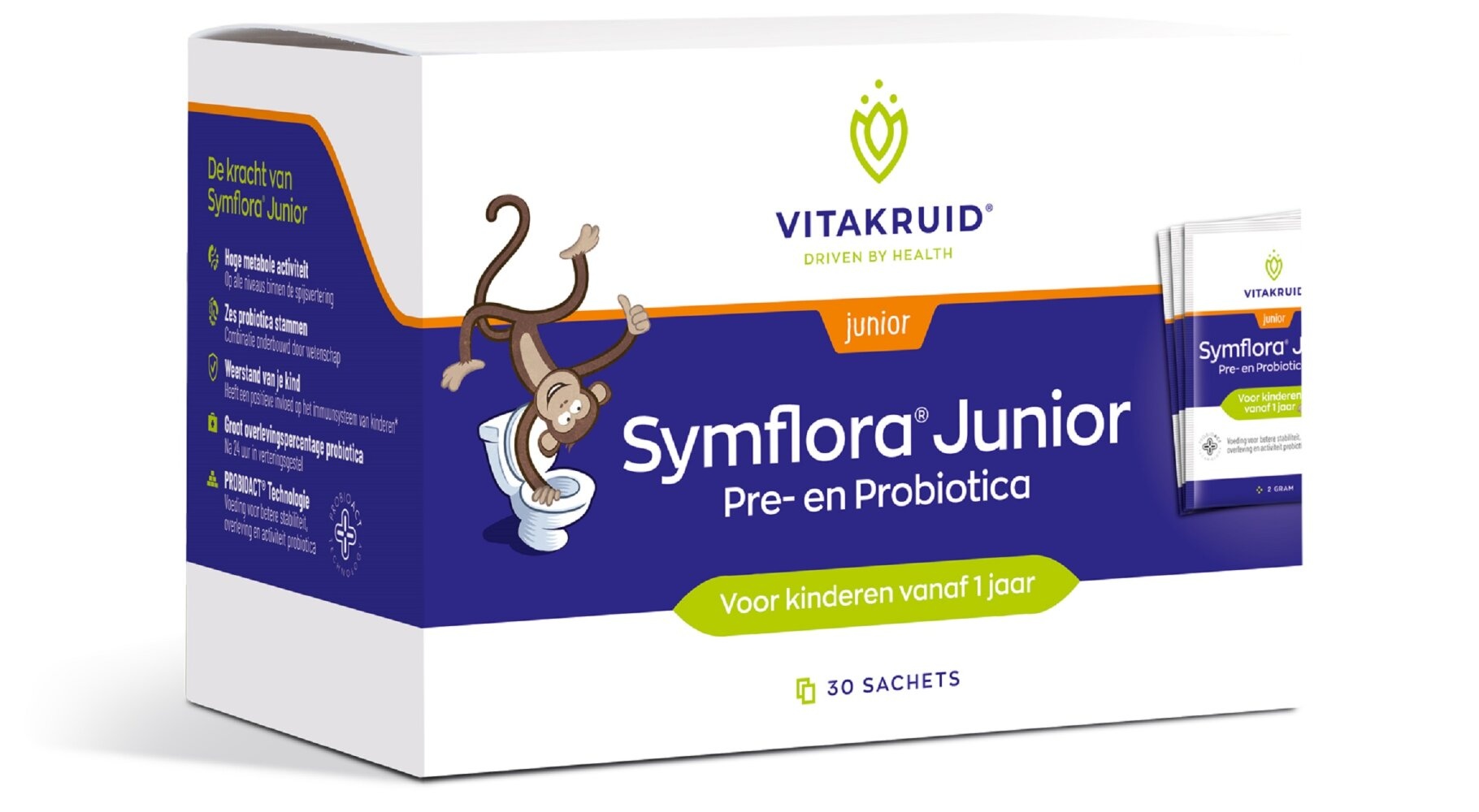 Vitakruid Symflora Junior: Pre- e Probiotici per Bambini
