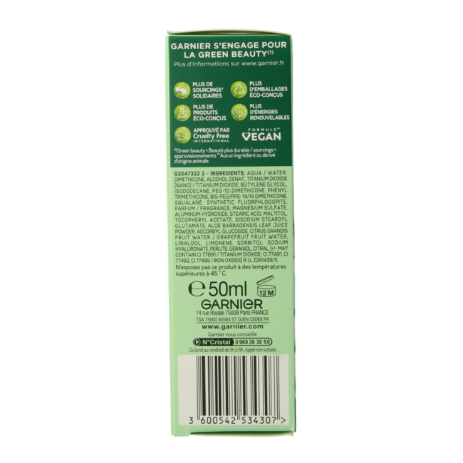 Garnier SkinActive BB Cream Oil Free Light Skin 50ml