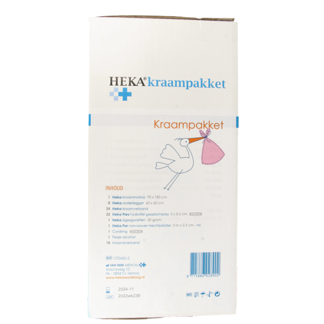 Zestaw porodowy Heka OT 400-2, 1 komplet