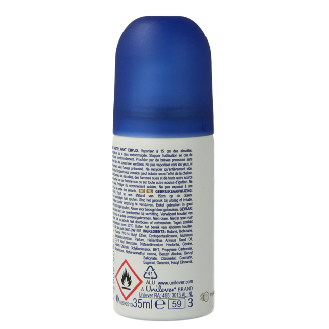 Desodorante en spray Dove Original mini 35 ml