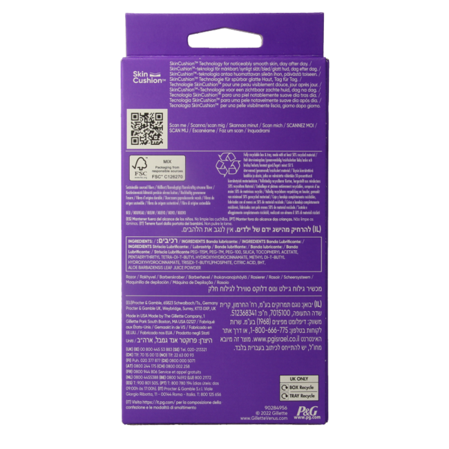 Luksusowy system do golenia Gillette Venus, 1 sztuka