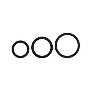 EasyToys Zestaw pierścieni na penisa EasyToys, 3 sztuki, 1 komplet