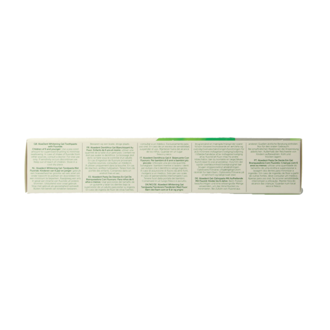 Aloe dent Zahnpasta Whitening 100 Milliliter