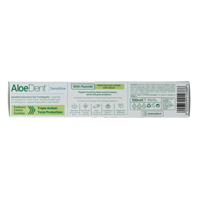 Optima Aloe Dent Zahnpasta Sensitive 100 Milliliter