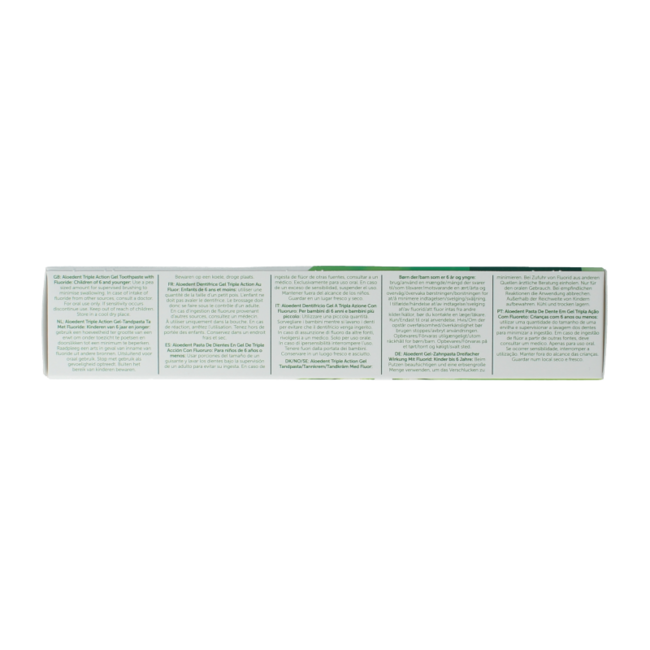 Aloe dent dentifrice triple action 100 millilitres