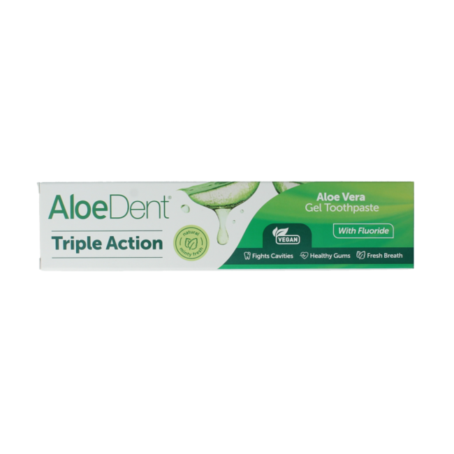 Aloe dent dentifrice triple action 100 millilitres