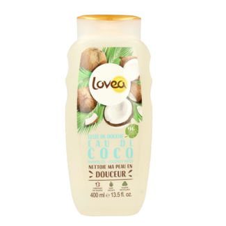 Lovea Lovea Gel de ducha agua de coco 400 mililitros