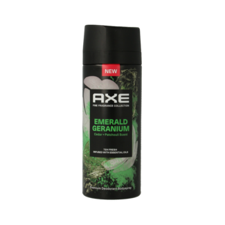 AXE AXE Dezodorant w sprayu do ciała Kenobi Green Geranium 150 Mililitrów