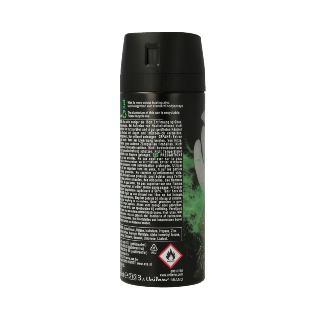 AXE Deodorante bodyspray Kenobi Geranio Verde 150 Millilitri