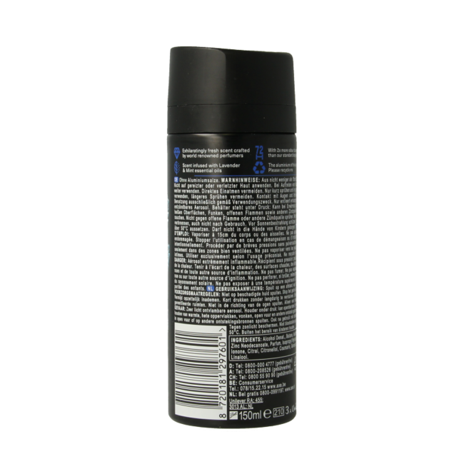 Desodorante bodyspray AXE Kenobi Blue Lavender 150 ml
