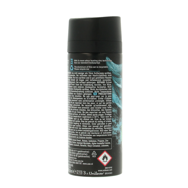 AXE Desodorante bodyspray kenobi aqua bergamot 150 mililitros