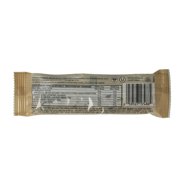 Taste Of Nature Orzech włoski i Wanilia bio 40 Gram