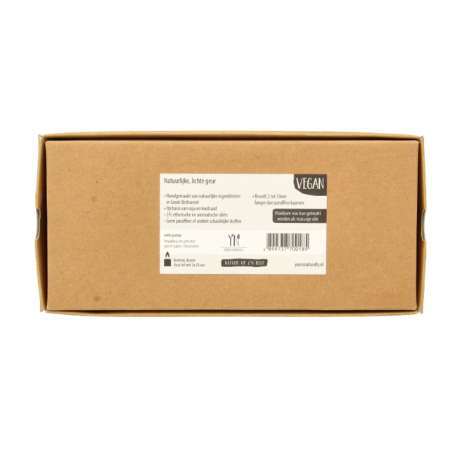 Yours Naturally Set Regalo 3 candele votive profumate al gelsomino bianco 1 Set