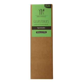 Yours Naturally Yours Naturally Bâtonnets parfumés houblon & herbes 100ml 1 unité