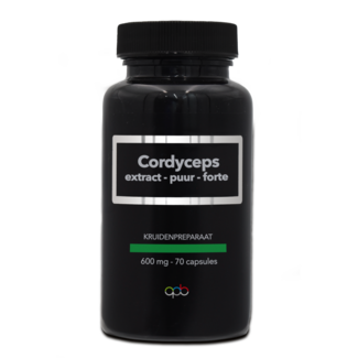 APB Holland APB Holland Cordyceps extract puur forte 600mg 70 Capsules