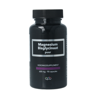 APB Holland Magnesium bisglycinaat puur 600mg 90 Capsules