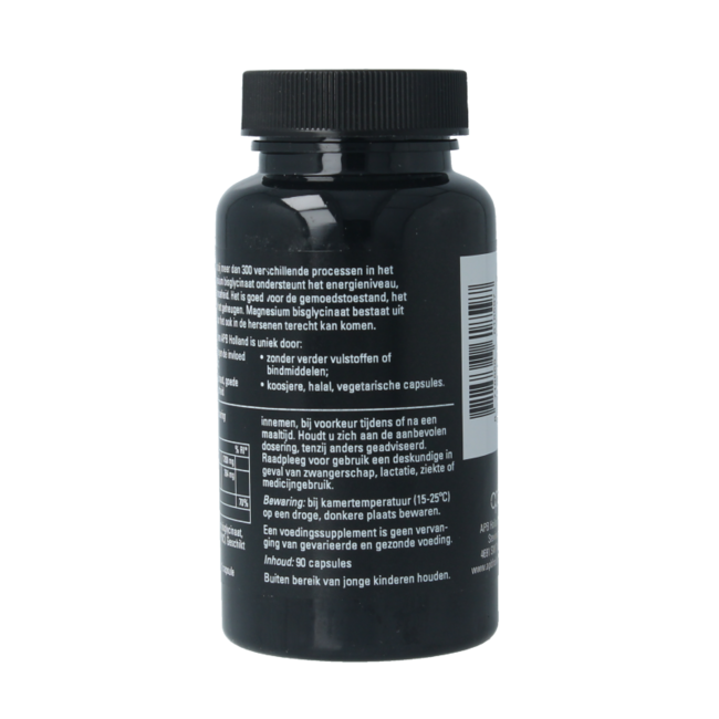 Pure Magnesium Bisglycinate 600mg 90 Capsules