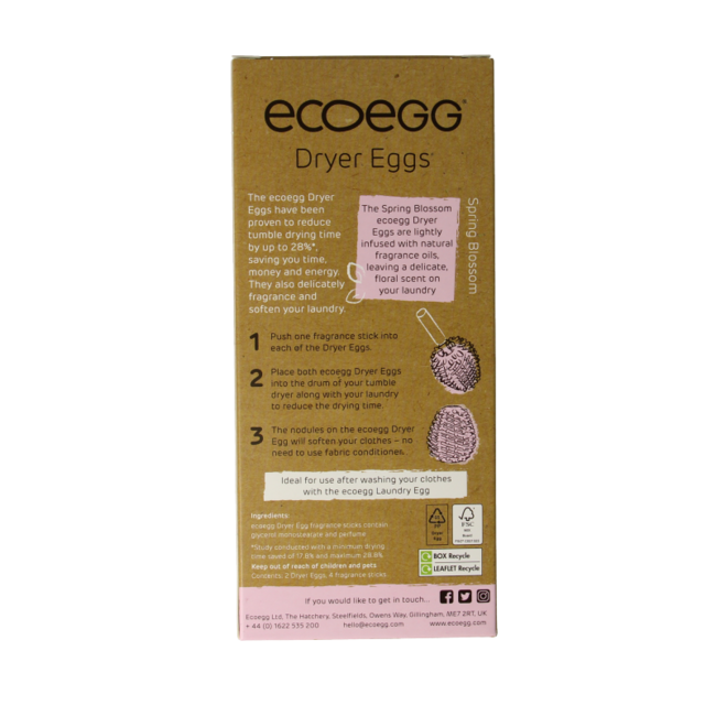 Ecoegg Dryer Eggs - Spring Blossom (Pack of 2)