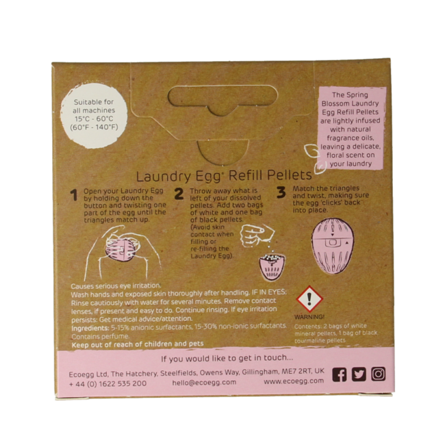 Recambio para huevo de lavado Eco Egg Spring Blossom 1 unidad