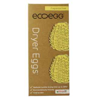 Eco Egg Eco Egg Jajka do suszarki – bezzapachowe, 2 sztuki