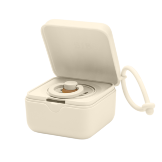 Bibs Baby Schnullerbox Elfenbein 1 Stück