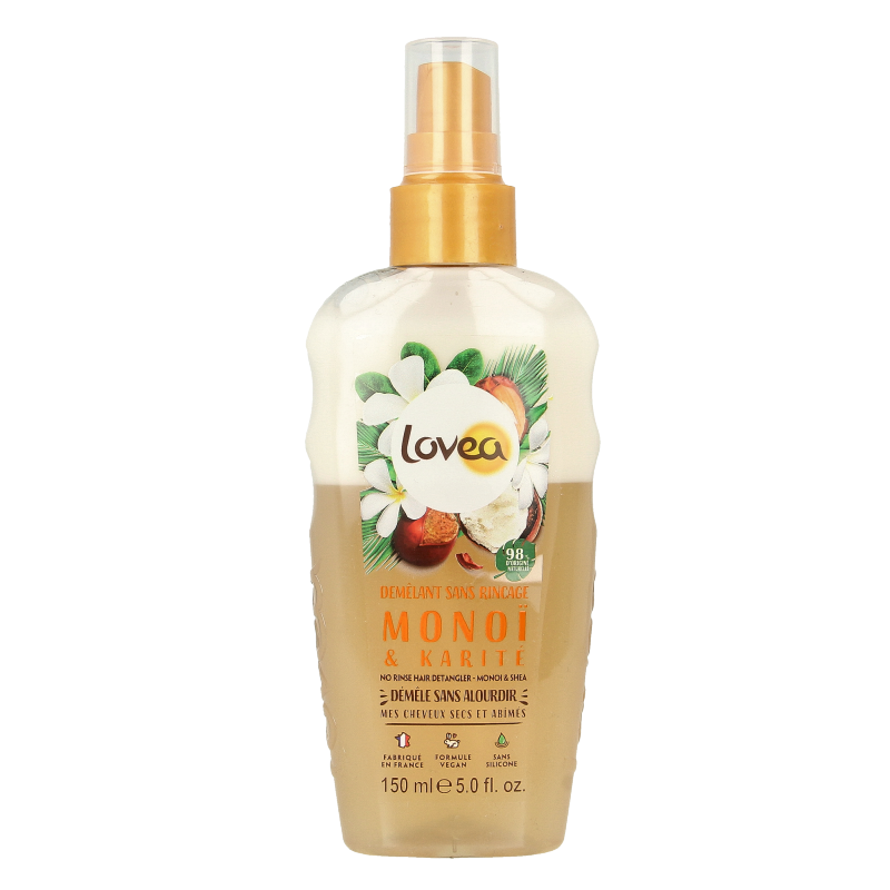 Lovea Spray Senza Risciacquo Monoi & Karité 150 Millilitri