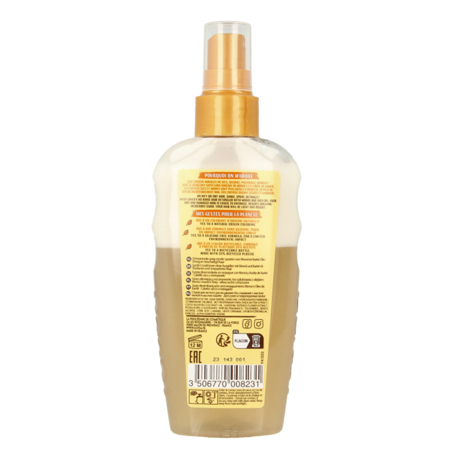 Lovea No rinse spray Monoi & Shea 150 Millilitres