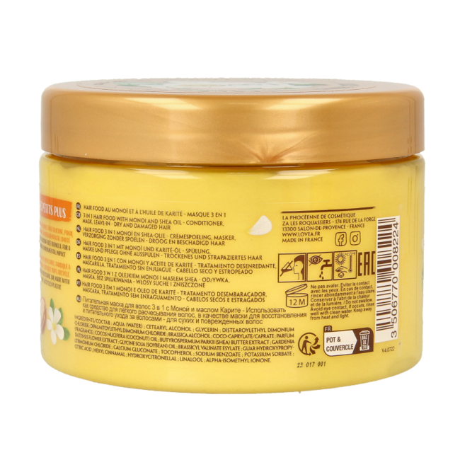 Lovea 3-in-1 Hair mask Monoi & Shea 390 Millilitres
