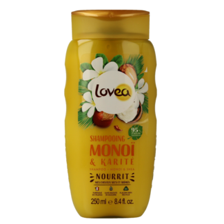 Lovea Lovea Shampoo Monoi & Shea oil 250 Millilitres