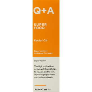 Q+A Huile faciale Superfood Q+A 30 ml