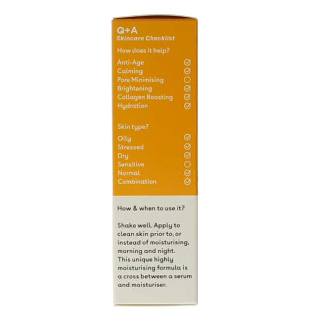 Q+A Vitamin C Brightening Serum 30 Milliliter