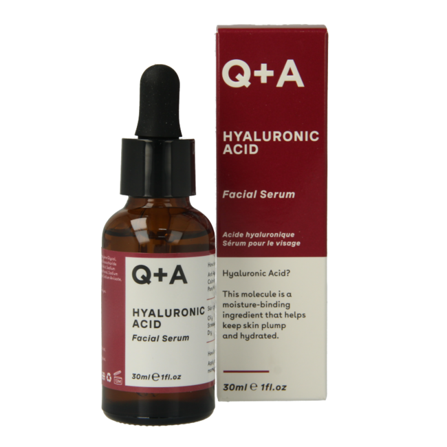 Q+A Hyaluronic acid facial serum 30 Millilitres