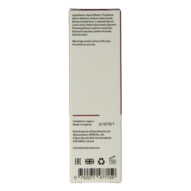 Sérum facial de ácido hialurónico Q+A 30 mililitros