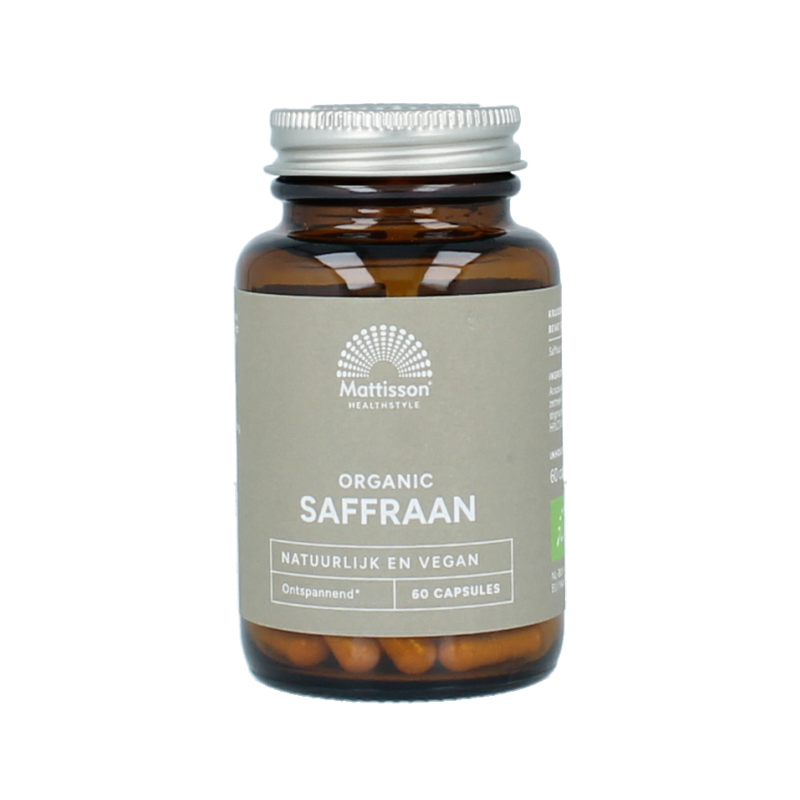 Mattisson Zafferano Biologico 30mg - Serenità Naturale