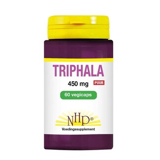 NHP NHP Triphala puro 450mg 60 Cápsulas vegetarianas