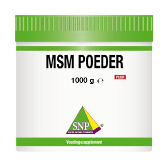 SNP SNP MSM poeder puur 1 Kilogram