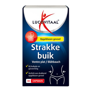 Lucovitaal Lucovitaal Flat tummy capsules 30 Capsules