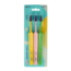 Toothbrush colour soft 3-pack 3 Pieces