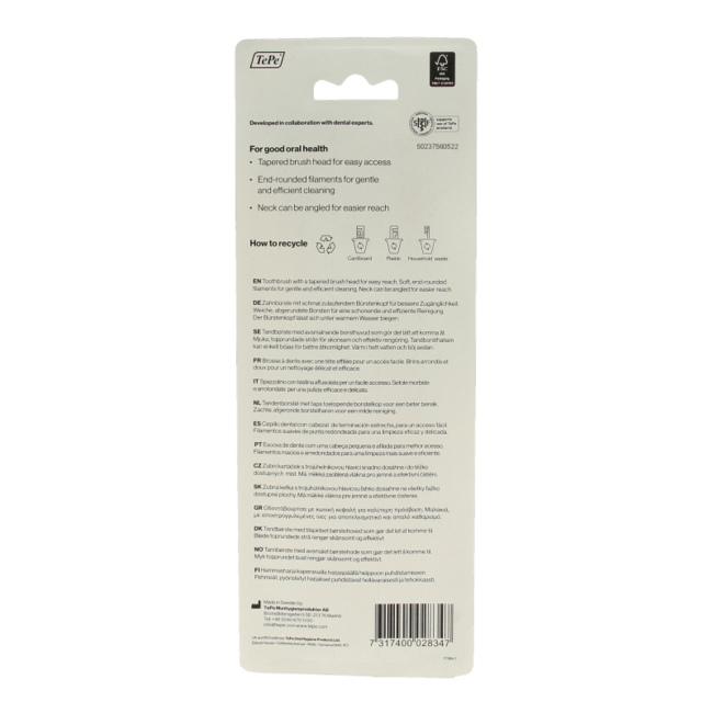 Colour Soft Toothbrush 3-pack, 3 Pieces