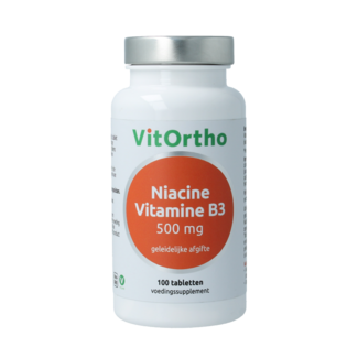 VitOrtho VitOrtho Niacin 500mg 100 Tablets