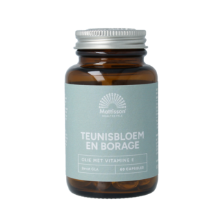 Mattisson Mattisson Enotera e borragine con 75mg GLA 60 Capsule