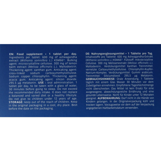 Trenker Mentalis sleep 90 Compresse