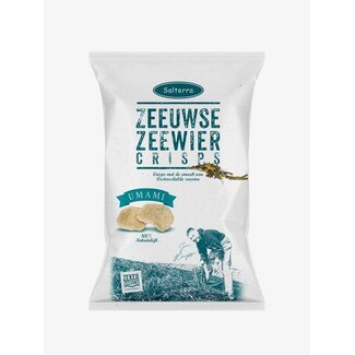 Salterra Salterra Zeeuwse zeewier crisps 60 Gram
