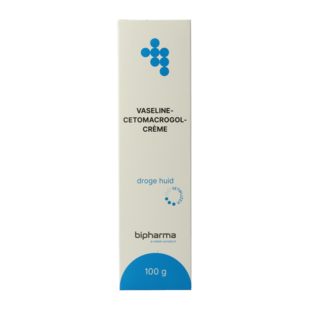 Bipharma Bipharma Crème vaseline-cétomacrogol 100 g
