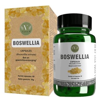 Vanan Vanan Boswellia cápsulas 60 Cápsulas